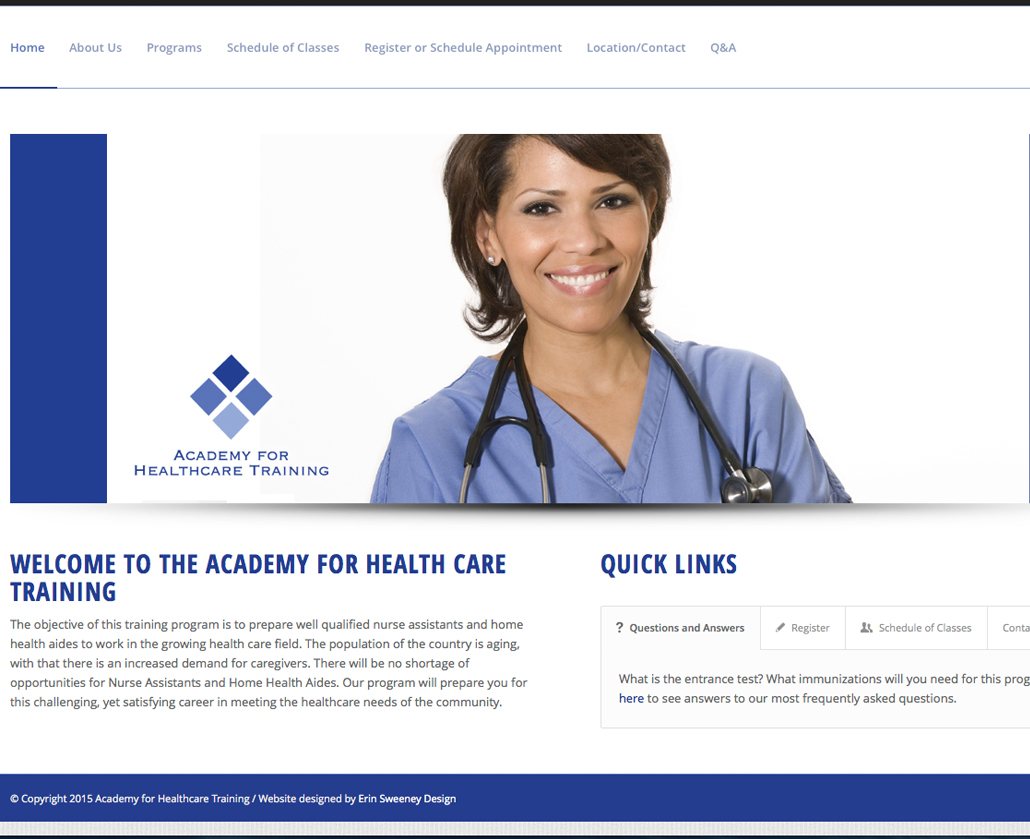 Academy for Healthcare Training