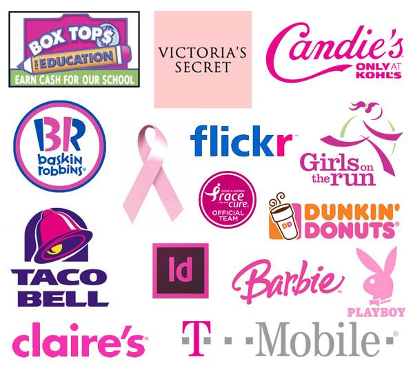 business branding colours meaning of pink