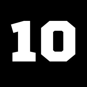 number 10 logo design